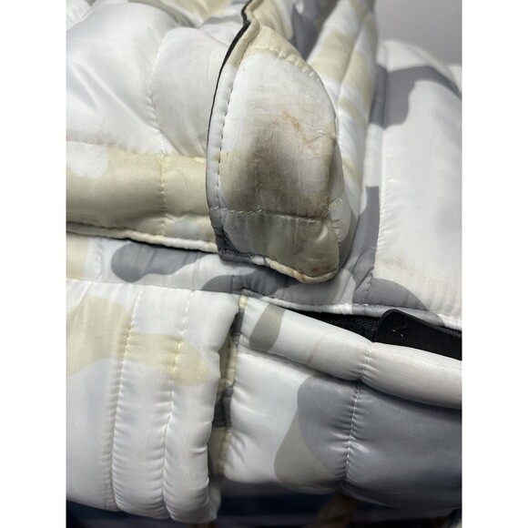 Rossignol UO Exclusive Puffer Backpack Bag White Camo Nylon Daypack main image 10